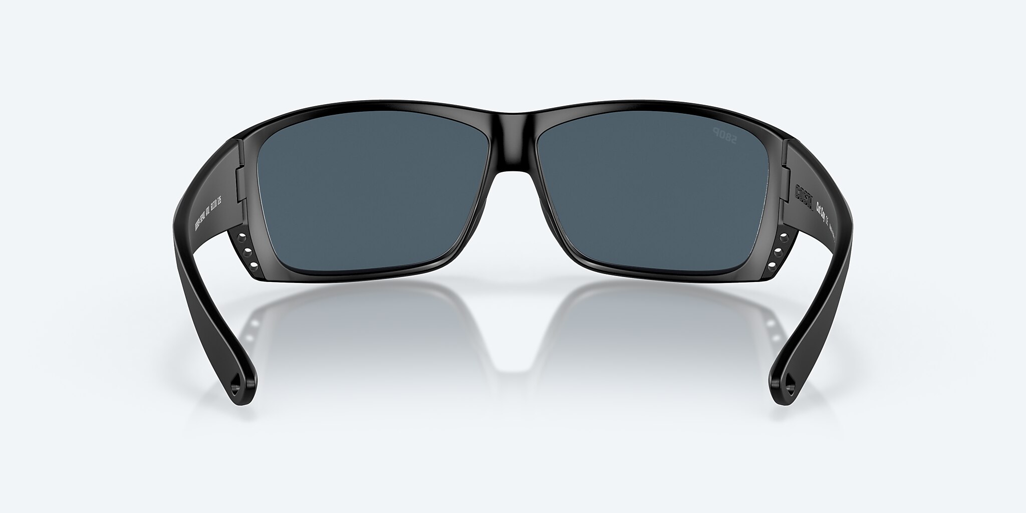 Sunglasses Costa Cat Cay M (61-10) with Gray lens and Blackout frame Image 4 of 7